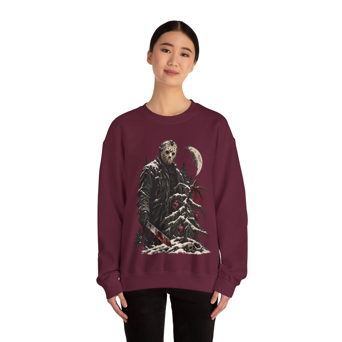 Jason Vorhees Christmas Crewneck Sweatshirt