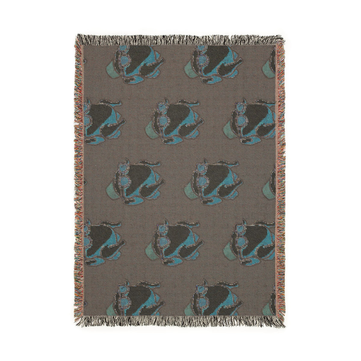 FRIENDS Turkey Pattern Woven Blanket Printify