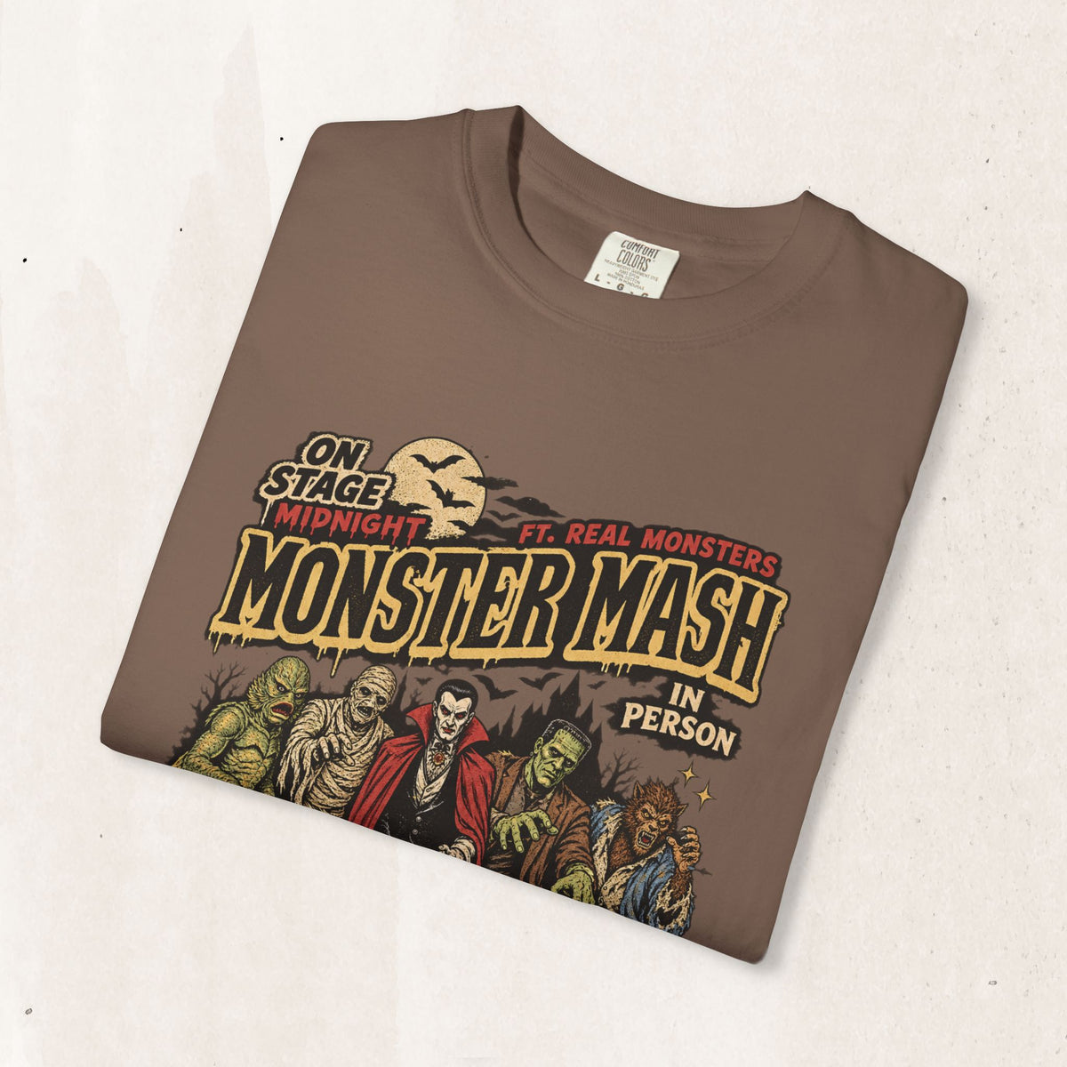 Monster Mash Vintage Horror Tee