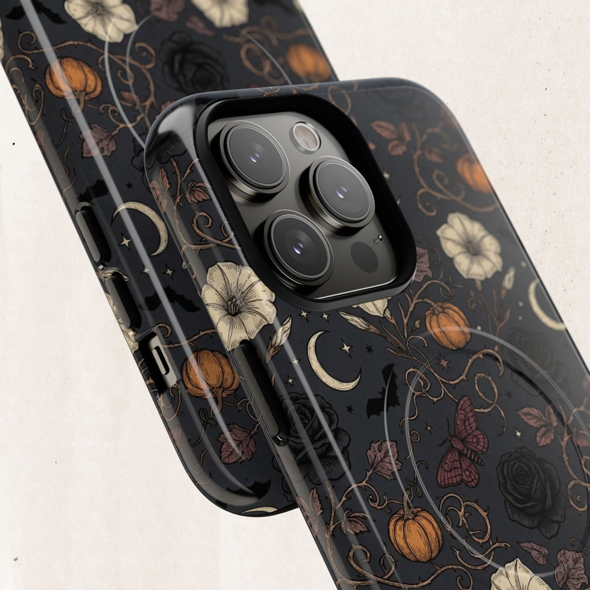 Halloween Floral Magnetic Phone Case