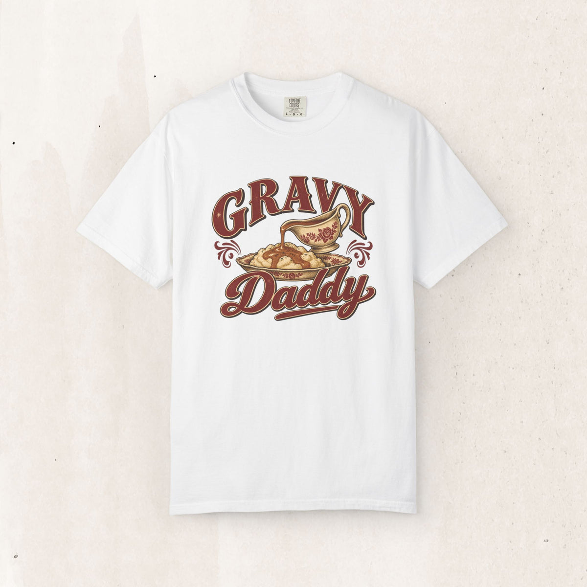 Gravy Daddy T-Shirt — Vintage Comfort Food Graphic Tee for Foodie Dads