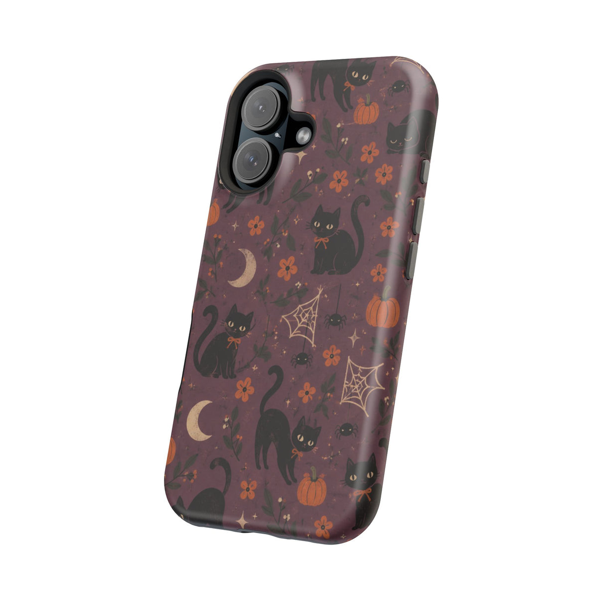 Halloween Black Cat MagSafe Phone Case, alternate view