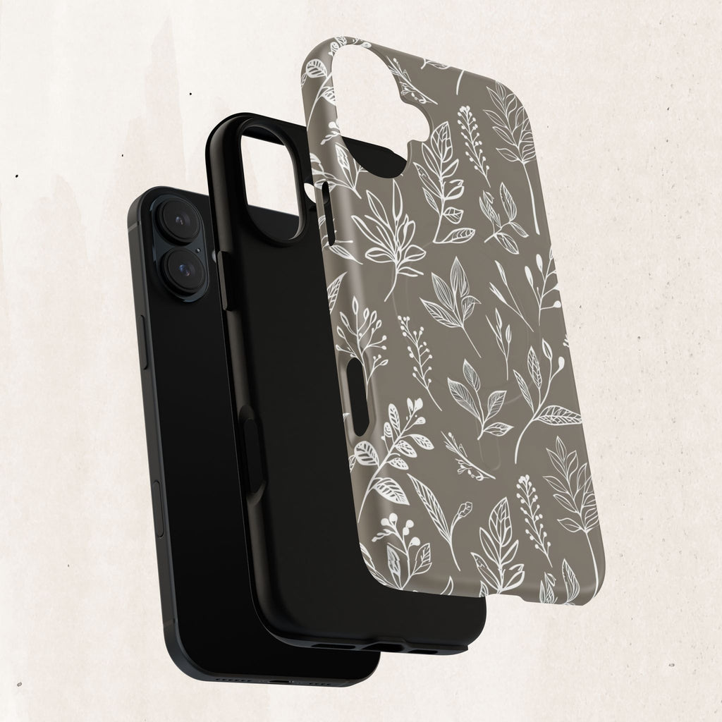 Botanical Leaf Tough Magnetic Phone Case
