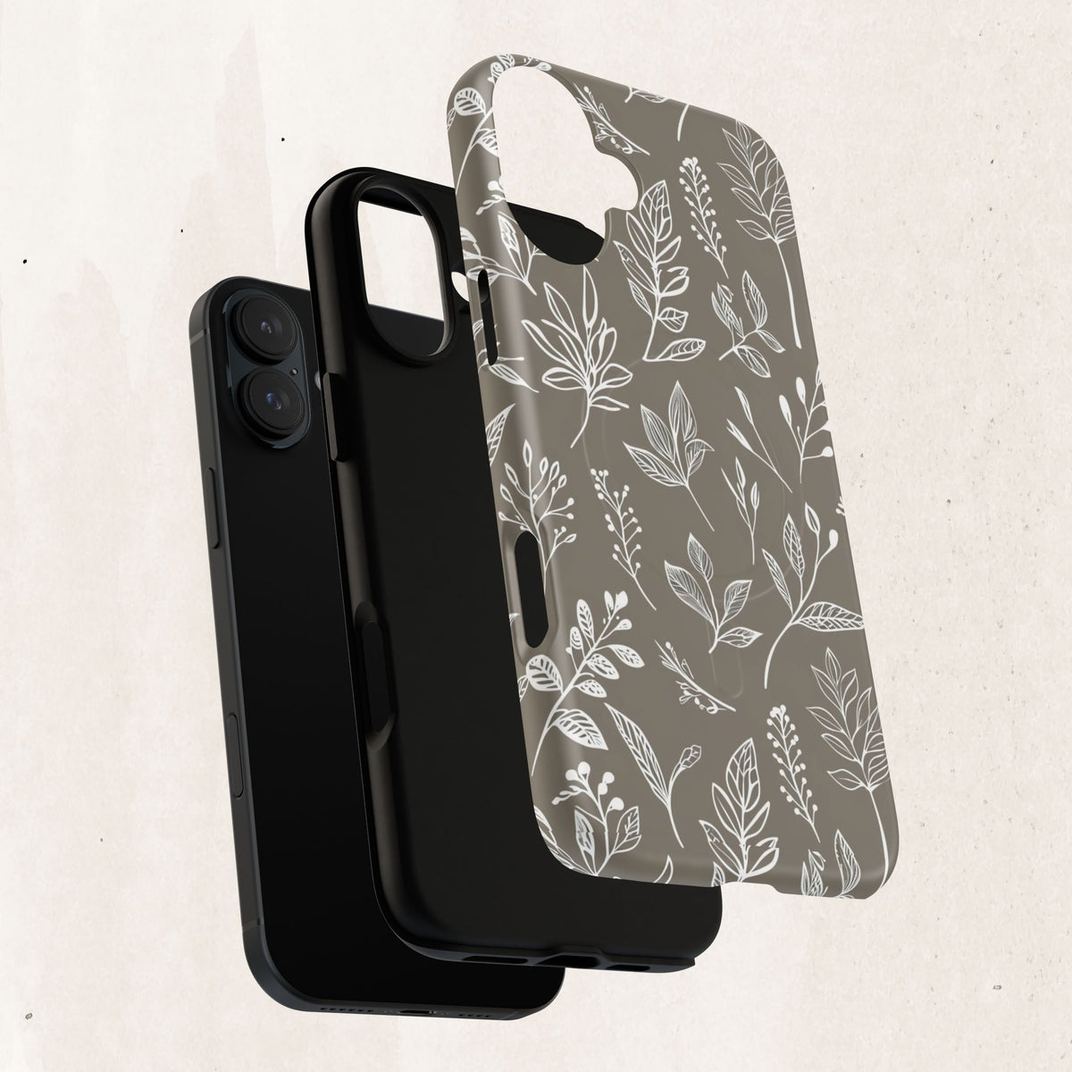 Botanical Leaf Tough Magnetic Phone Case