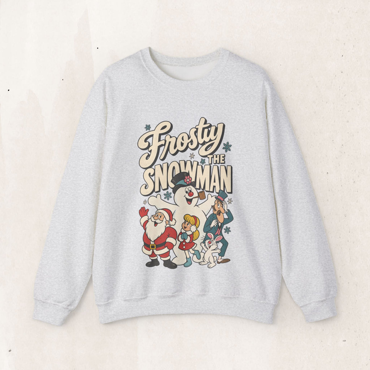Frosty the Snowman Vintage Holiday Crewneck Sweatshirt