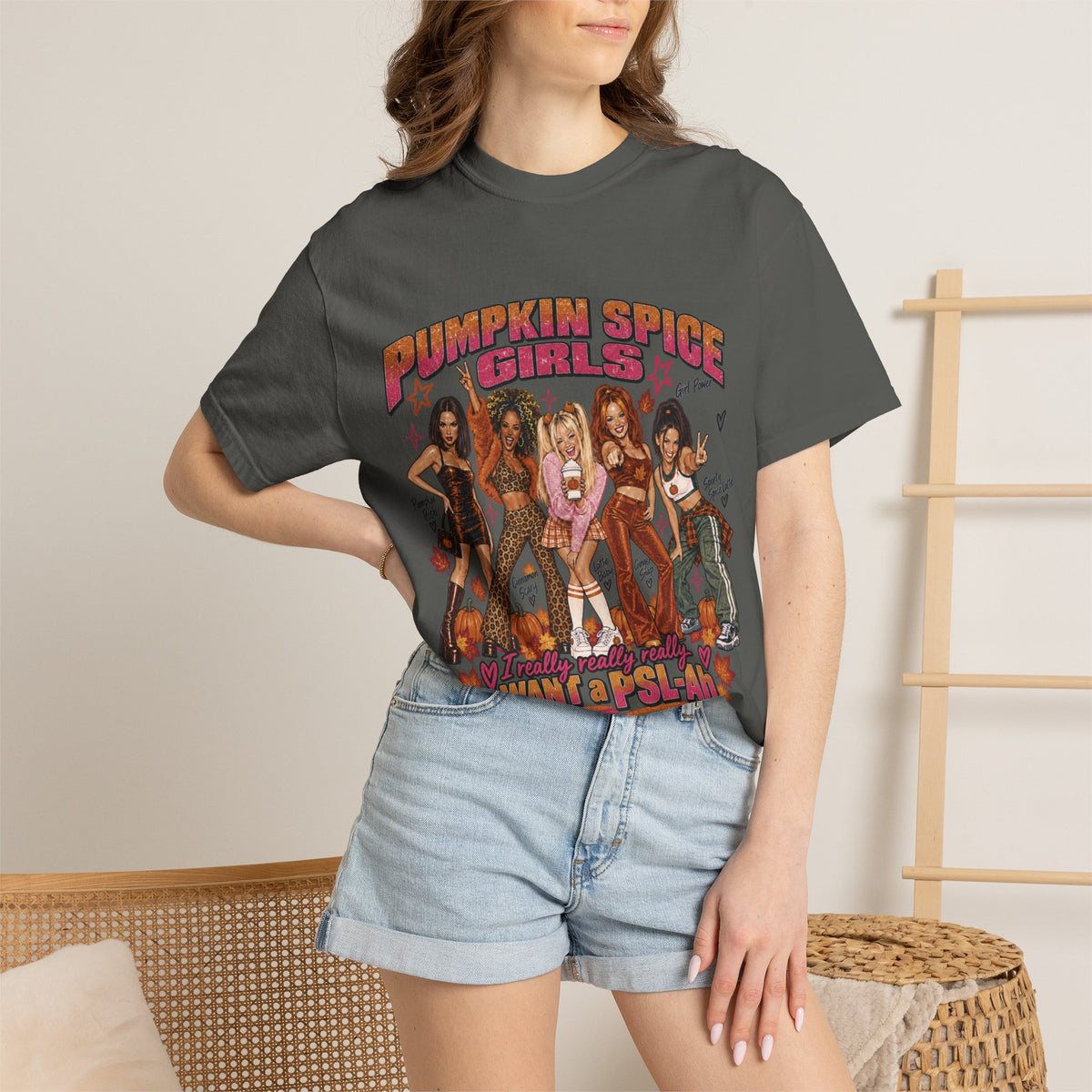 Pumpkin Spice Girl Graphic Tee