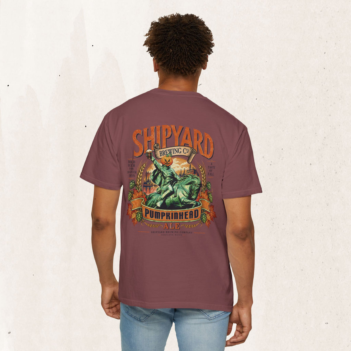 Shipyard Brewing Co Pumpkinhead Ale Tee