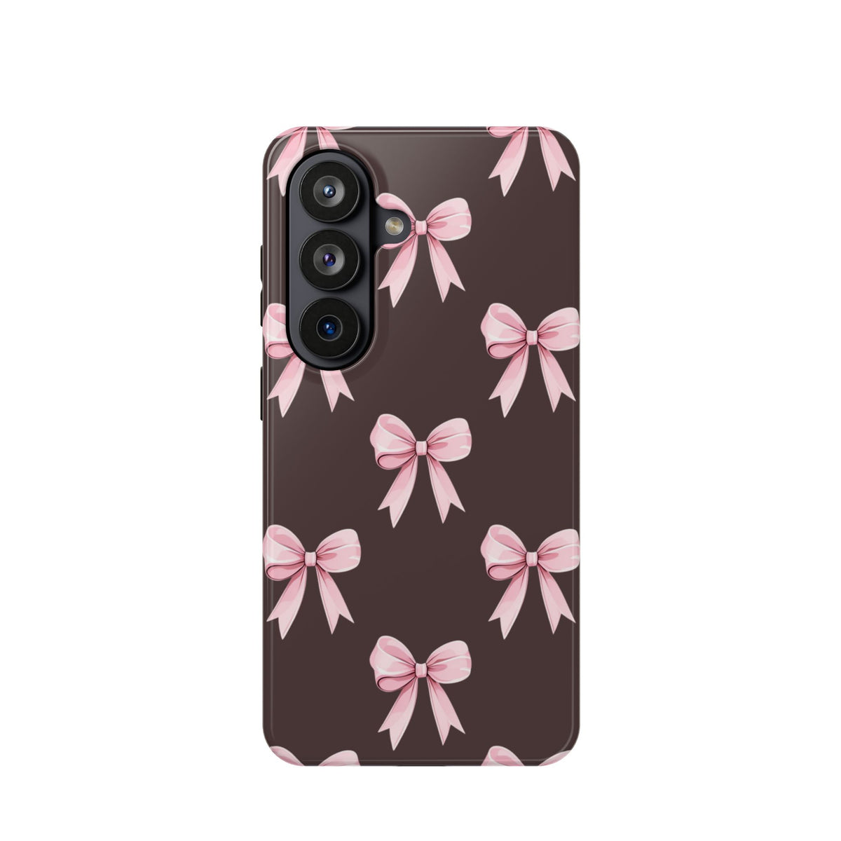 Pink Ribbon Bow Magnetic Phone Case, alternate view