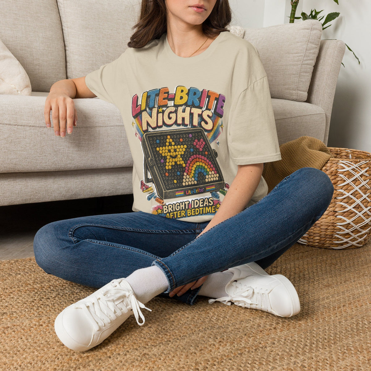 Lite-Brite Graphic Tee