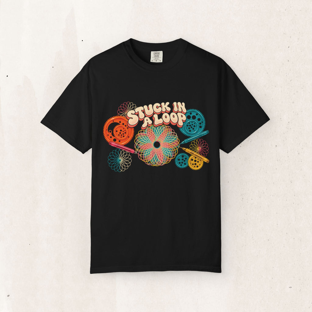 Retro Spirograph Graphic Tee
