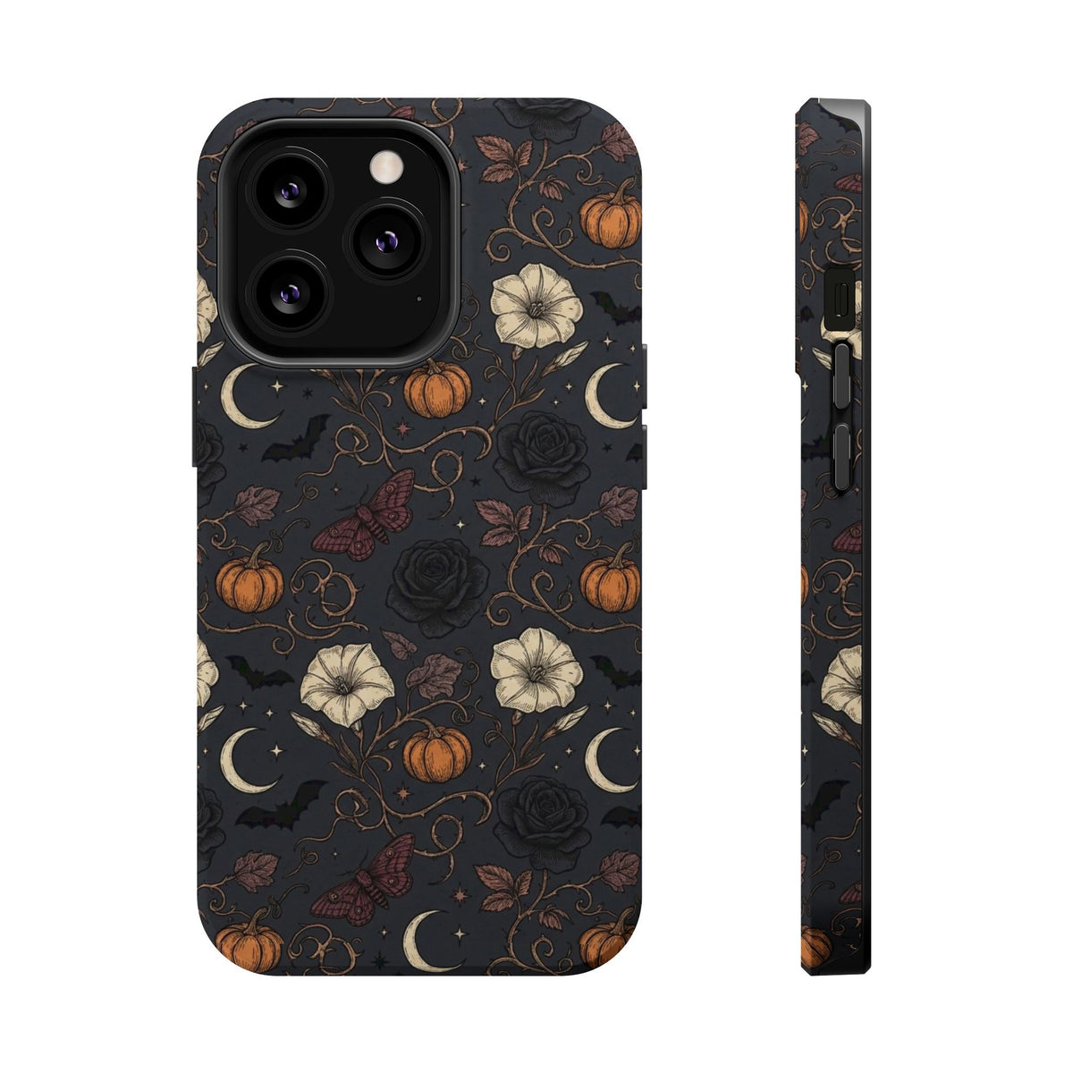 Halloween Floral Magnetic Phone Case, alternate view