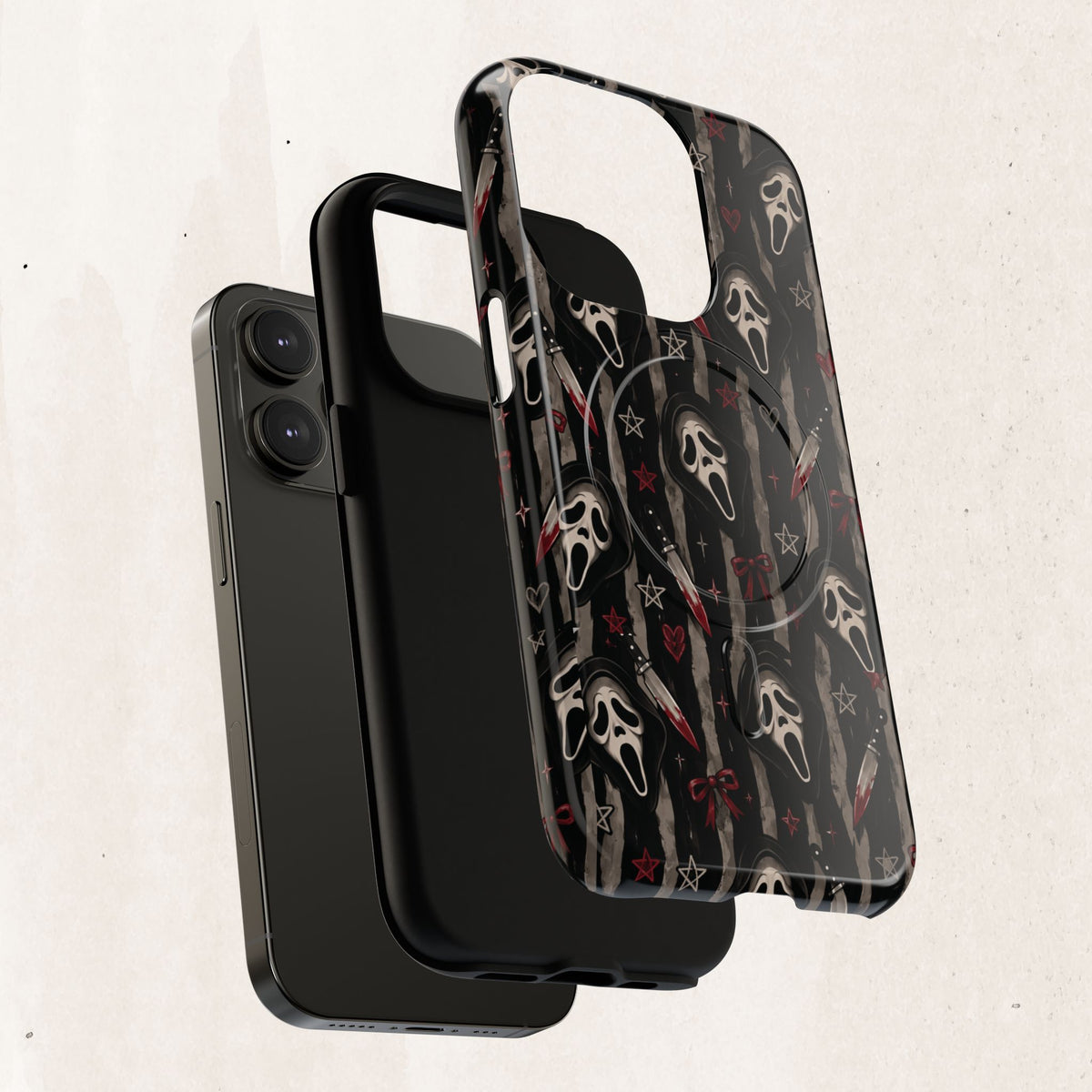 Ghostface Pattern iPhone Case