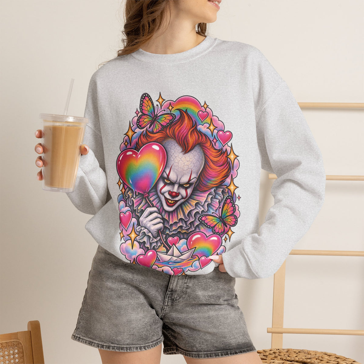 Pennywise Rainbow Crewneck Sweatshirt