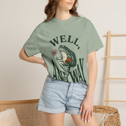 Frog Graphic "Well, Anyway" Tee
