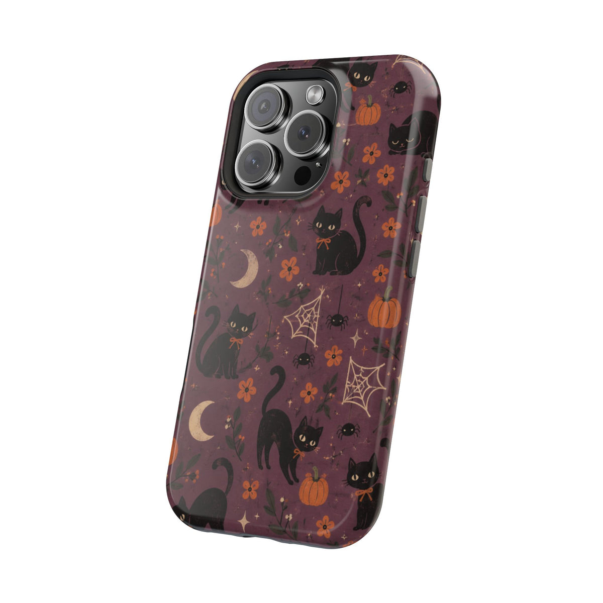 Halloween Black Cat MagSafe Phone Case, alternate view