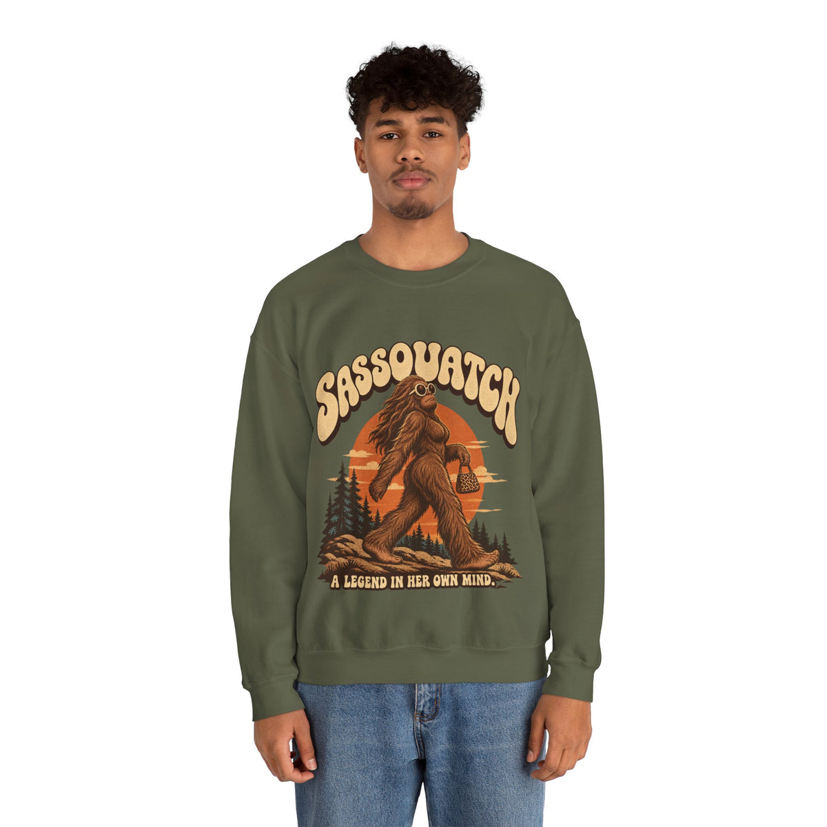 Sassquatch Crewneck Sweatshirt
