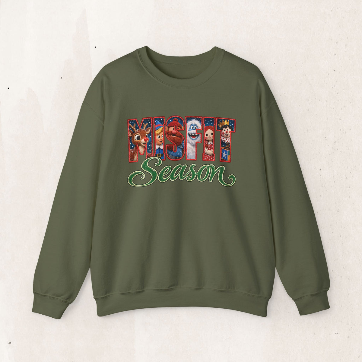Rudolph "Misfit Season" Crewneck Sweatshirt