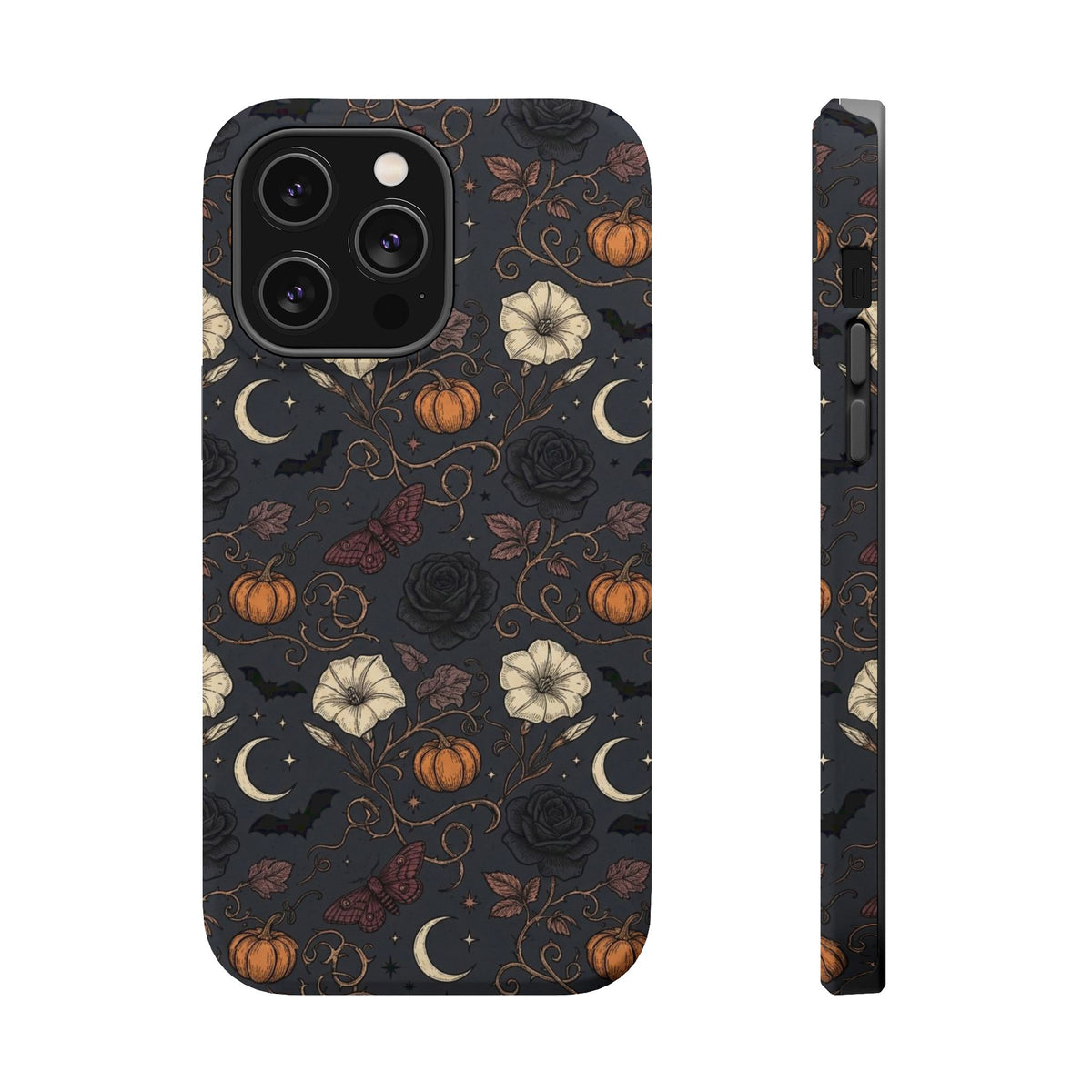 Halloween Floral Magnetic Phone Case, alternate view