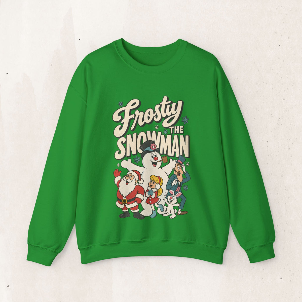 Frosty the Snowman Vintage Holiday Crewneck Sweatshirt