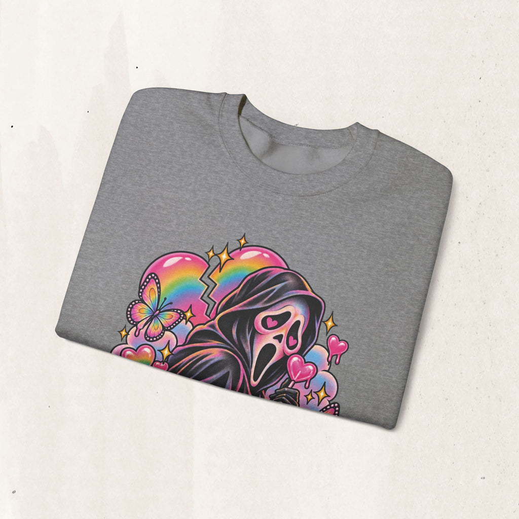 Ghostface Rainbow Crewneck Sweatshirt