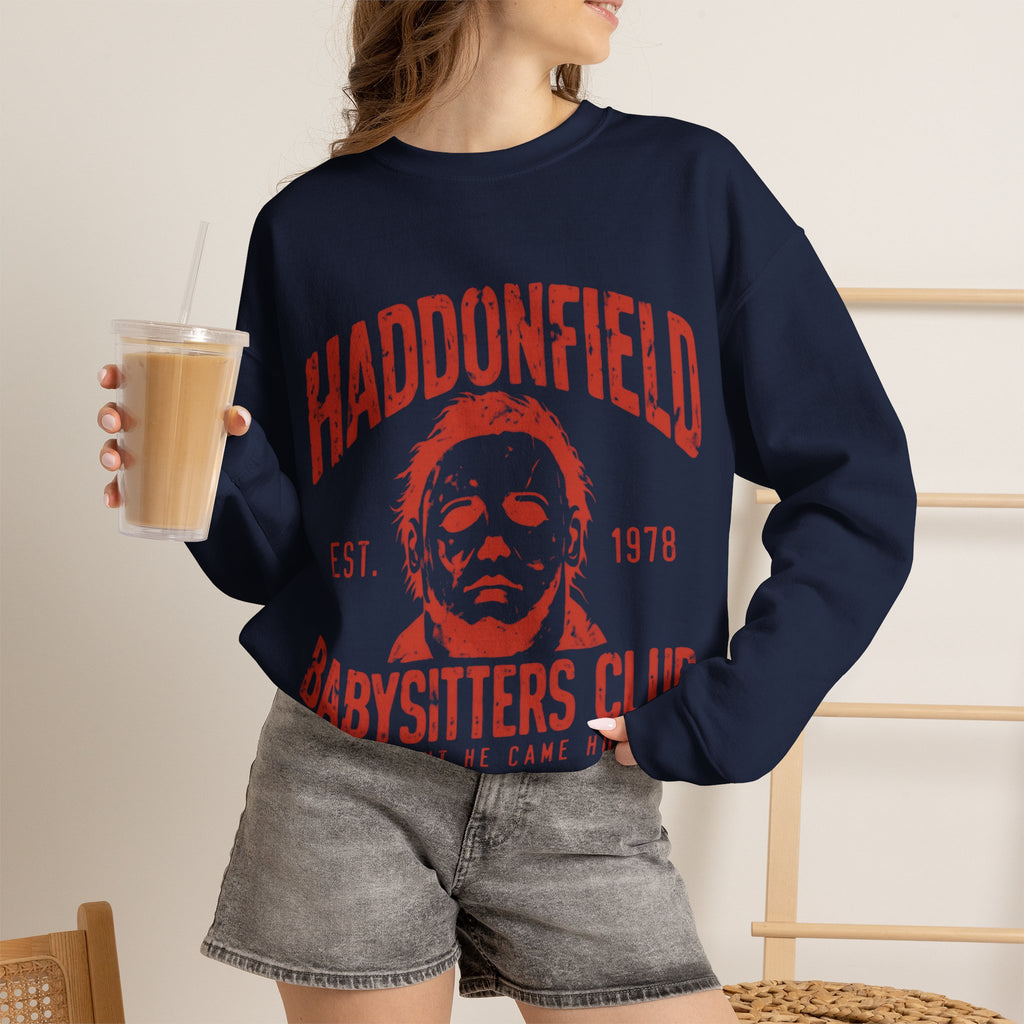 Haddonfield Babysitters Club CrewneckSweatshirt