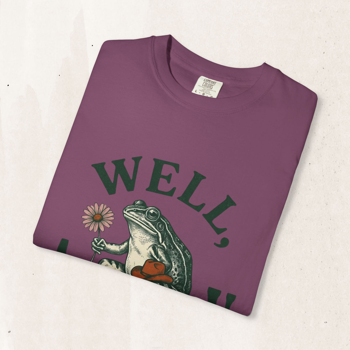 Frog Graphic "Well, Anyway" Tee