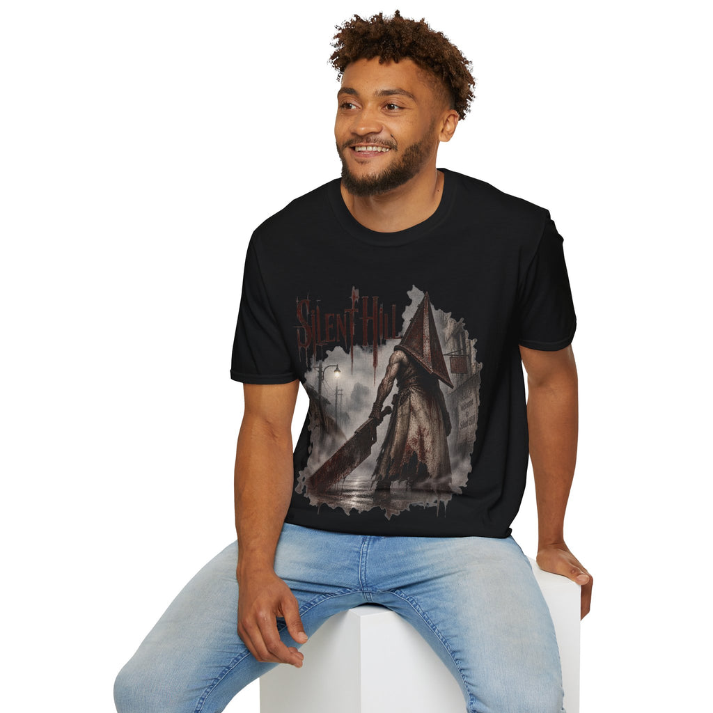 Silent Hill Graphic T‑Shirt — Pyramid Head Horror Tee
