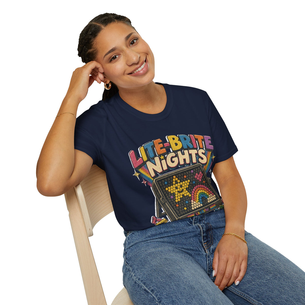 Lite-Brite Graphic Tee