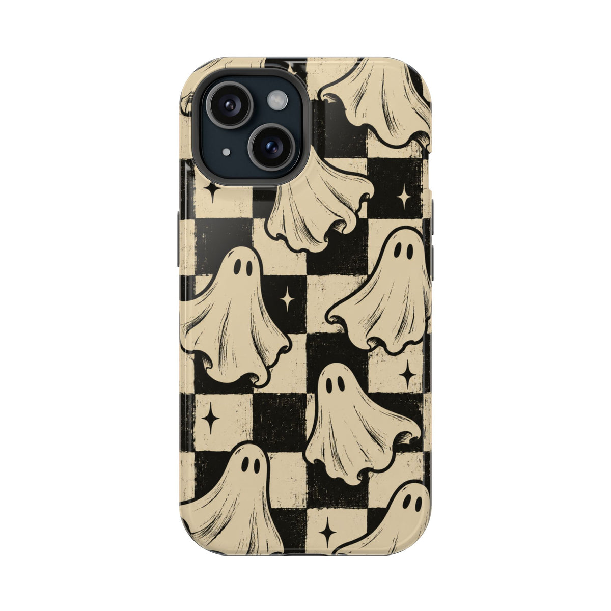 Ghost Checker Magnetic Phone Case, alternate view