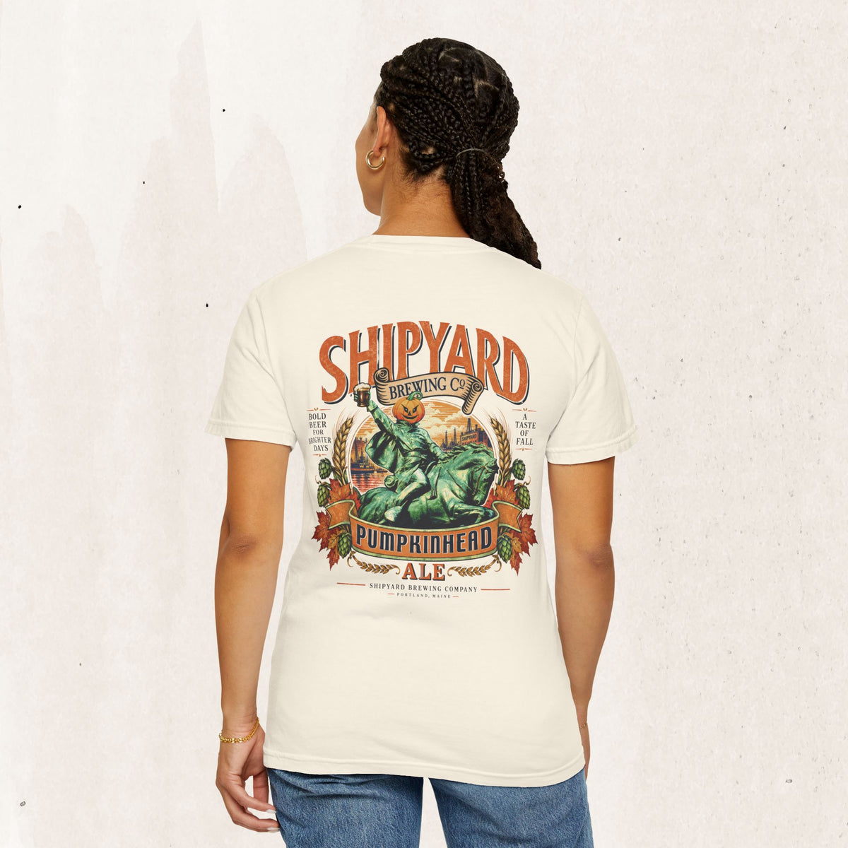 Shipyard Brewing Co Pumpkinhead Ale Tee