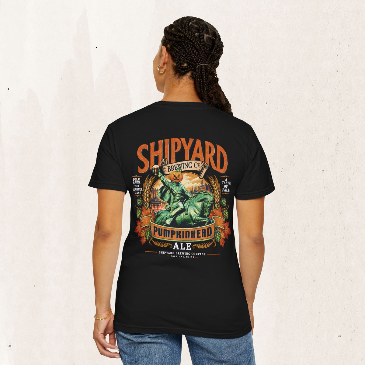 Shipyard Brewing Co Pumpkinhead Ale Tee