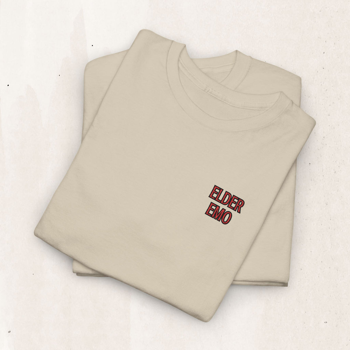 Elder Emo Embroidered Tee