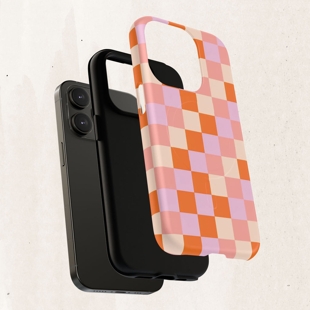 Checkerboard Magnetic Phone Case