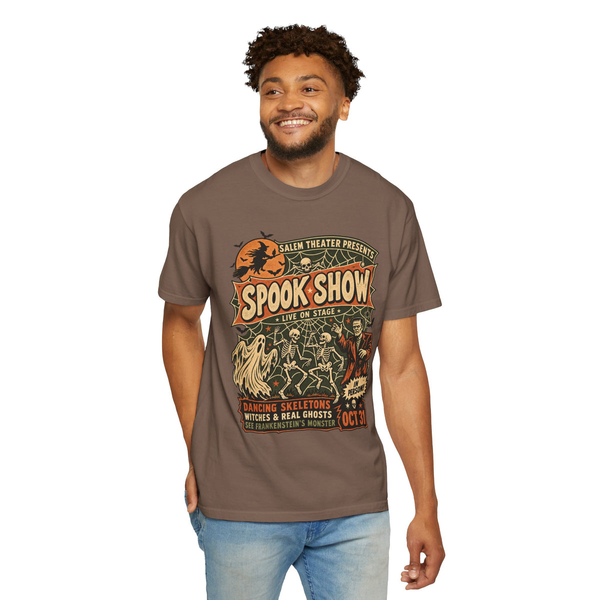 Vintage Spook Show Halloween Tee