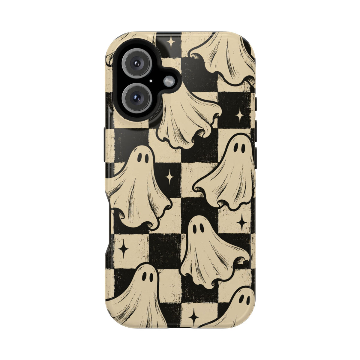 Ghost Checker Magnetic Phone Case, alternate view