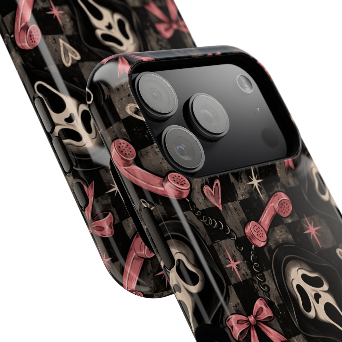 Gothic Scream Pattern Magnetic Tough Case, alternate view