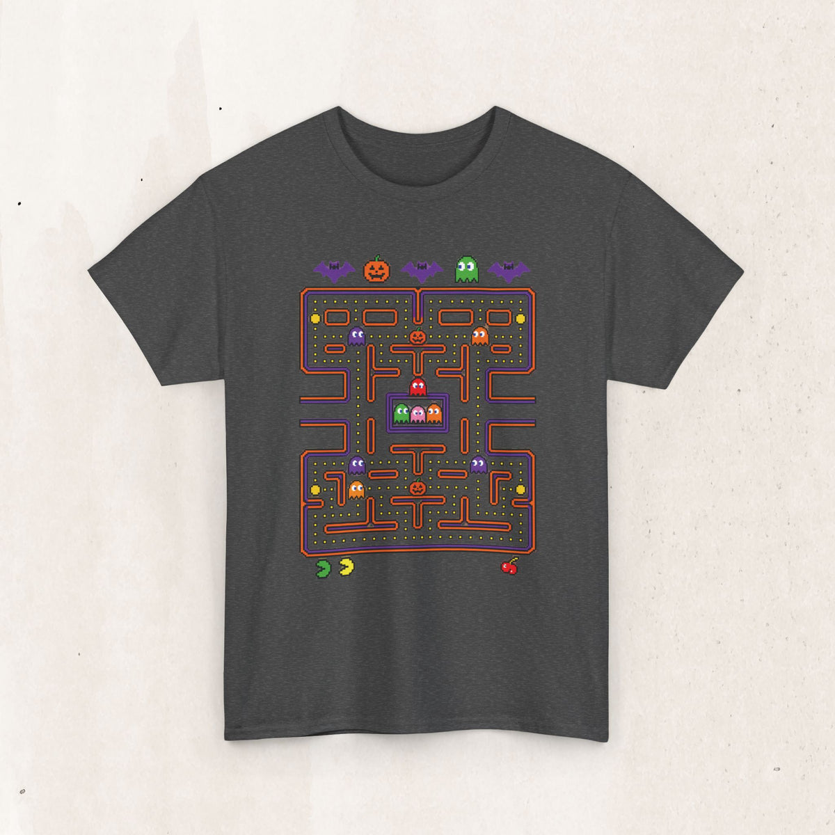 Halloween Pac-Man Graphic Tee