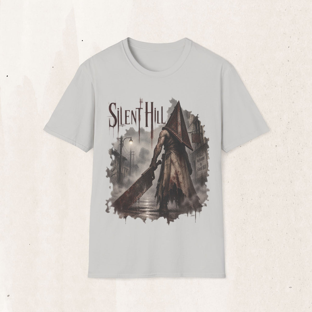 Silent Hill Graphic T‑Shirt — Pyramid Head Horror Tee