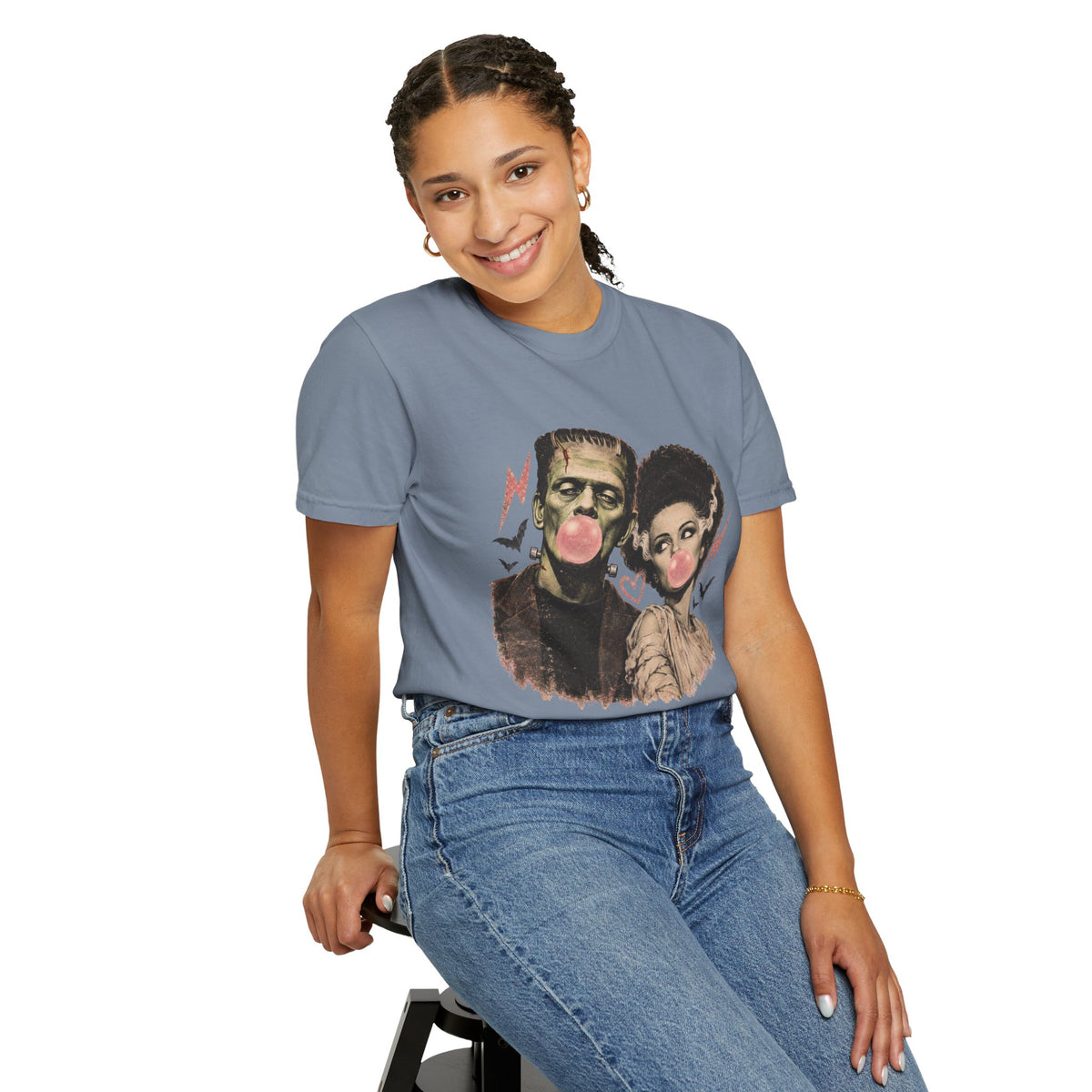 Frankenstein & Bride Bubblegum Vintage Tee