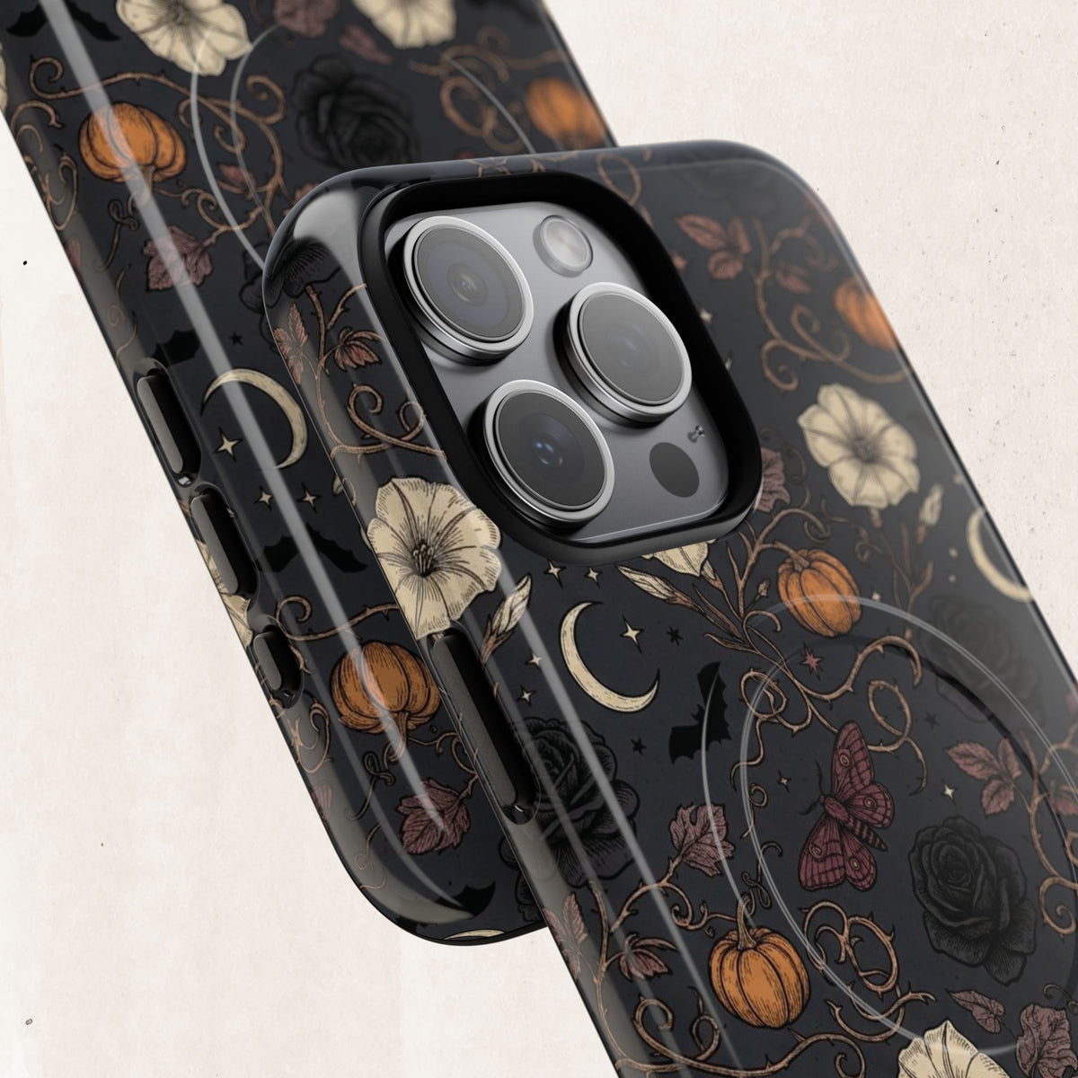 Halloween Floral Magnetic Phone Case