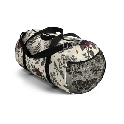 Floral Rose & Fern Duffel Bag