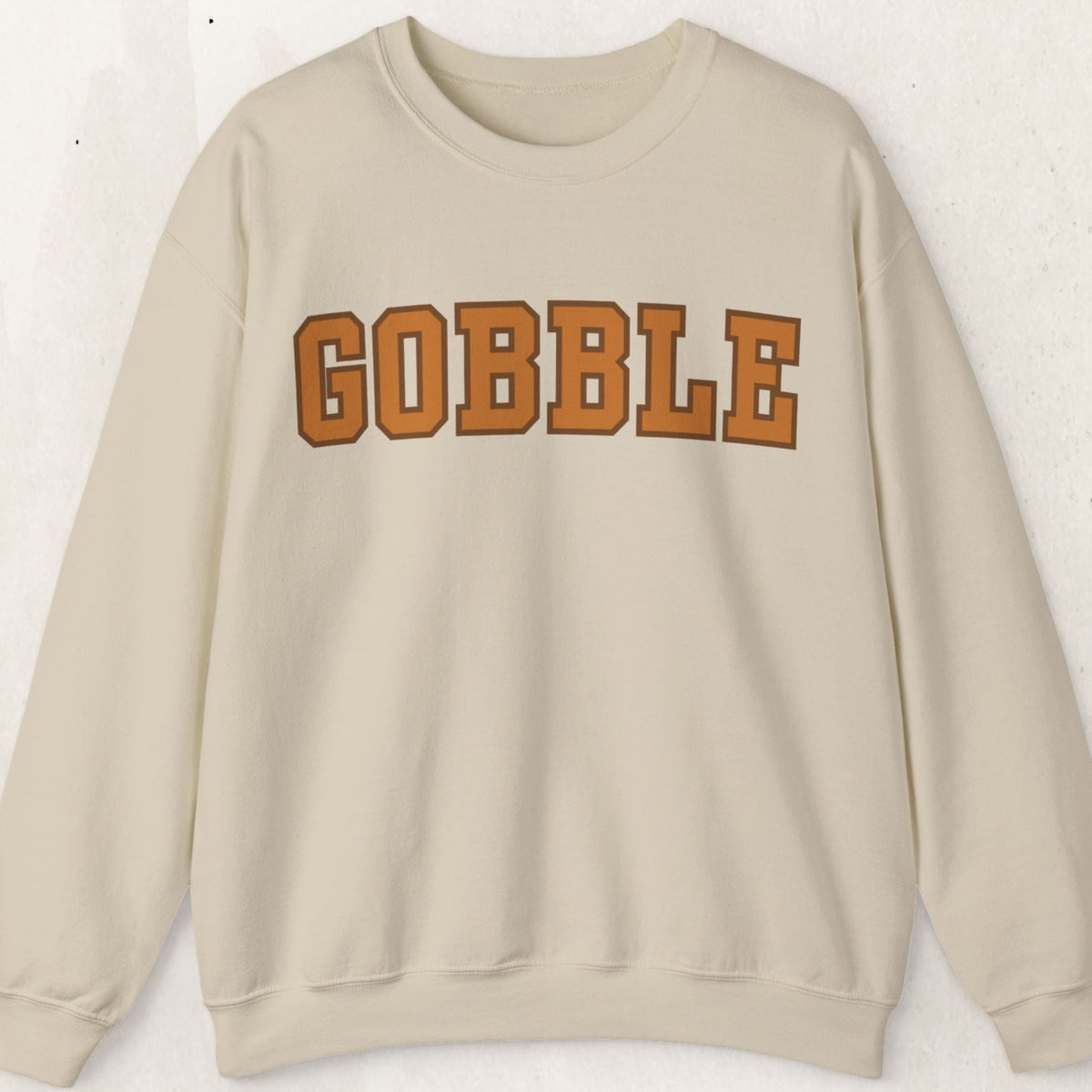Gobble Thanksgiving Crewneck Sweatshirt, alternate view