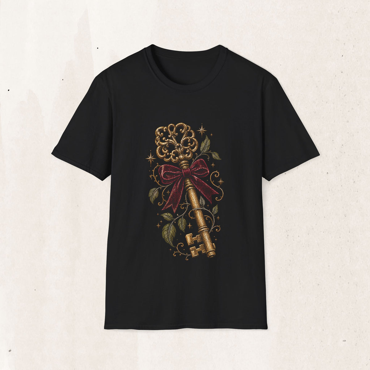 Vintage Ornate Skeleton Key Tee