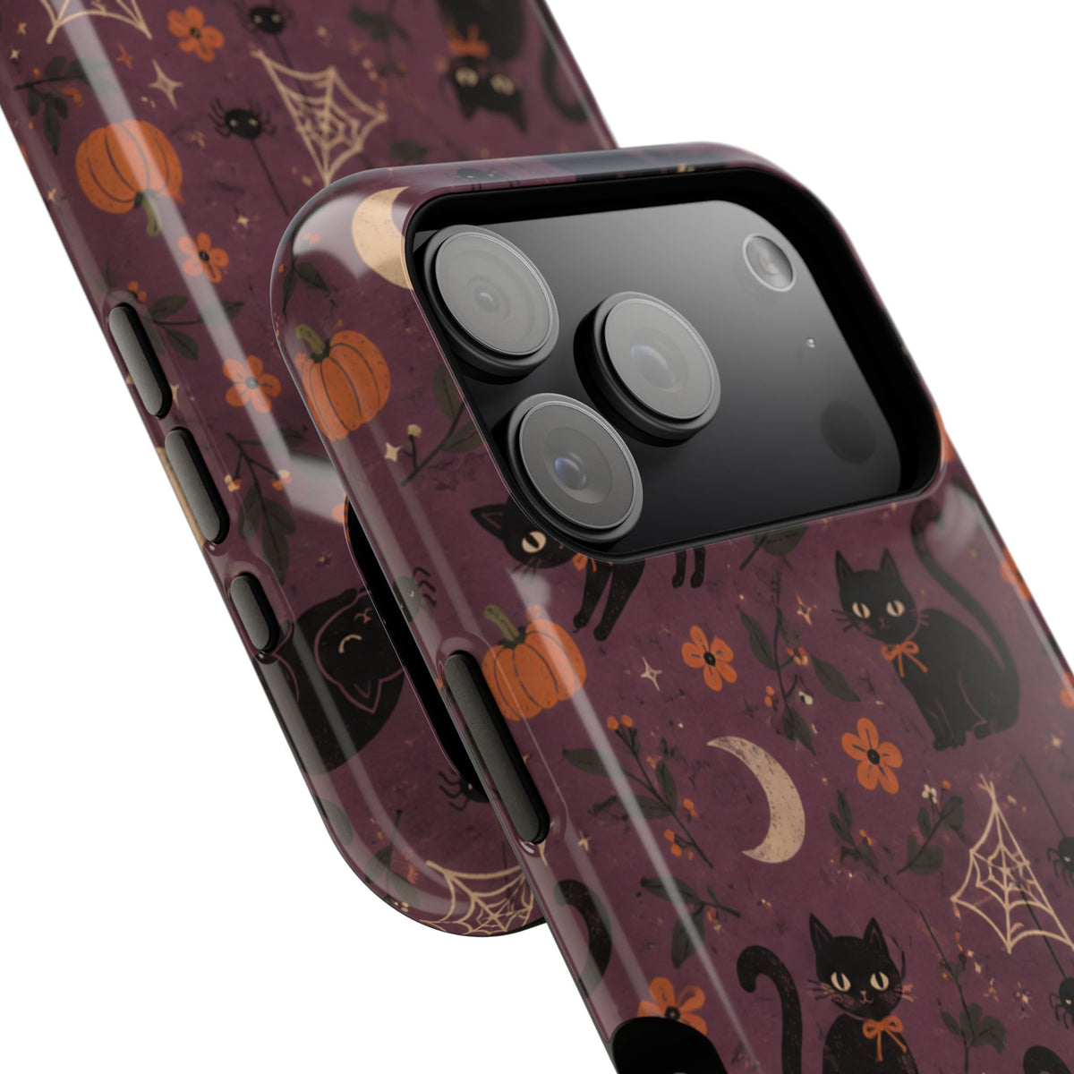 Halloween Black Cat MagSafe Phone Case, alternate view