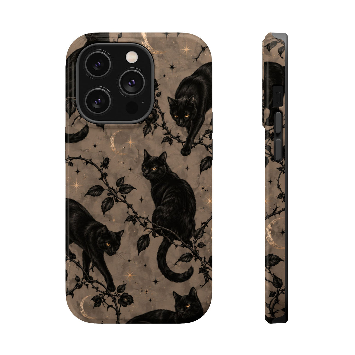 Vintage Black Cats Tough Phone Case, photo 94