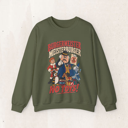 Meisterburger 'No Toys!' Crewneck Sweatshirt