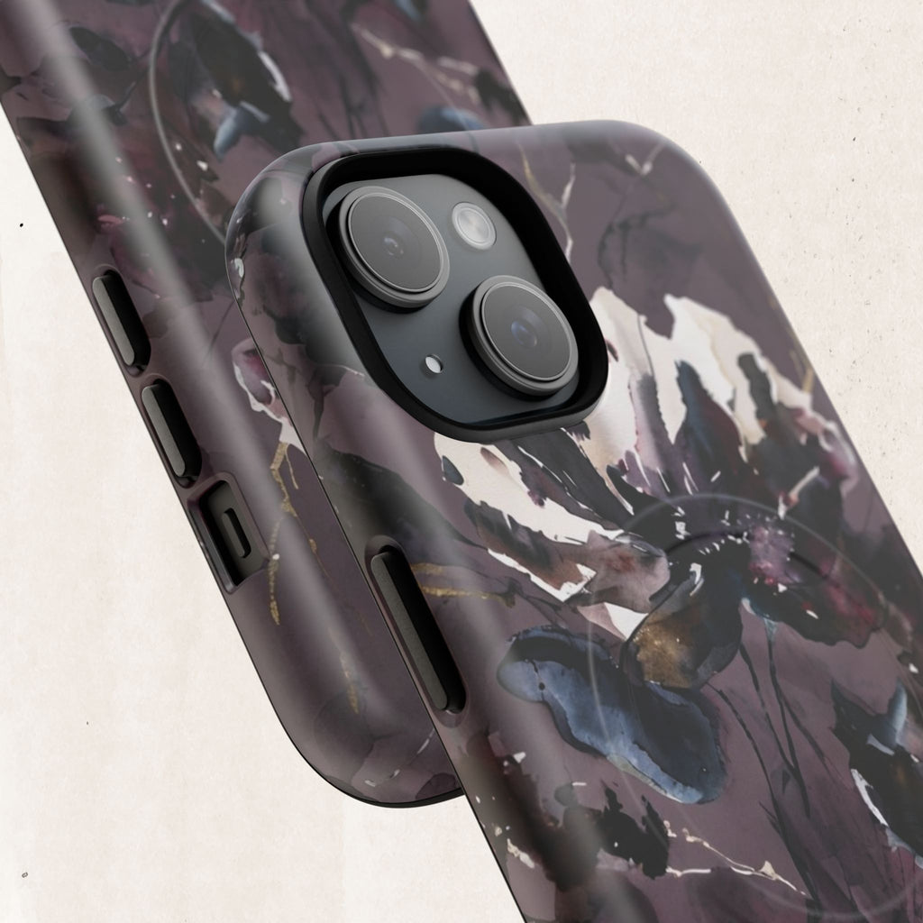 Floral Noir Magnetic Phone Case