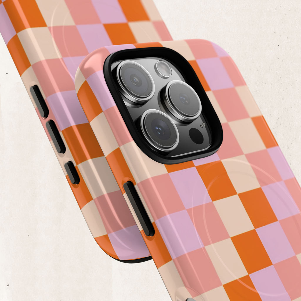 Checkerboard Magnetic Phone Case
