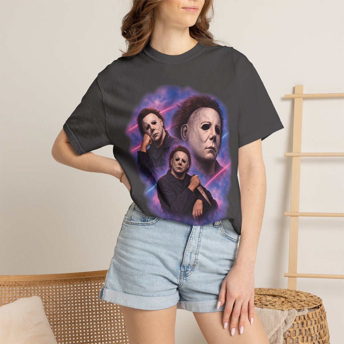 Michael Myers 80's Portrait Tee