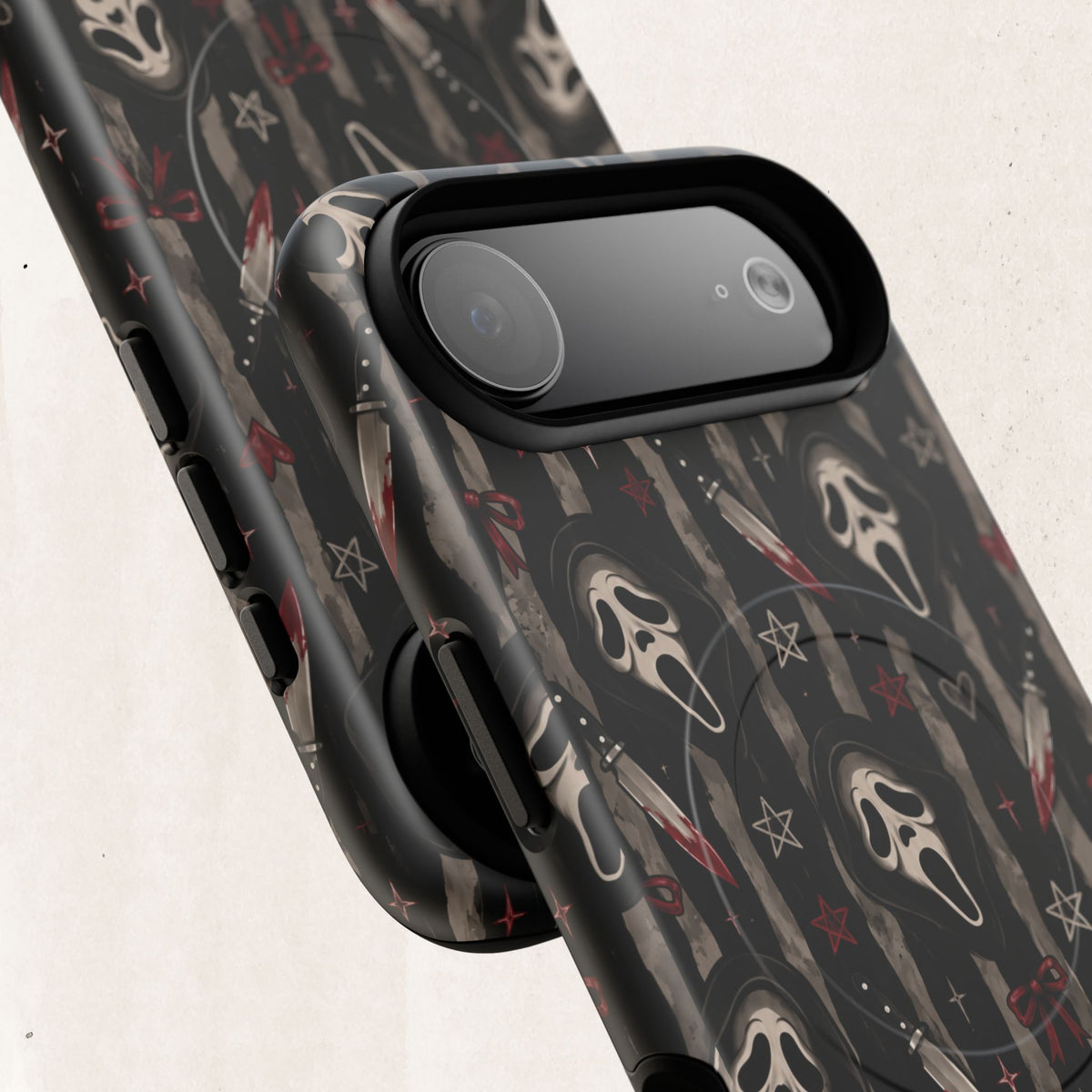 Ghostface Pattern iPhone Case